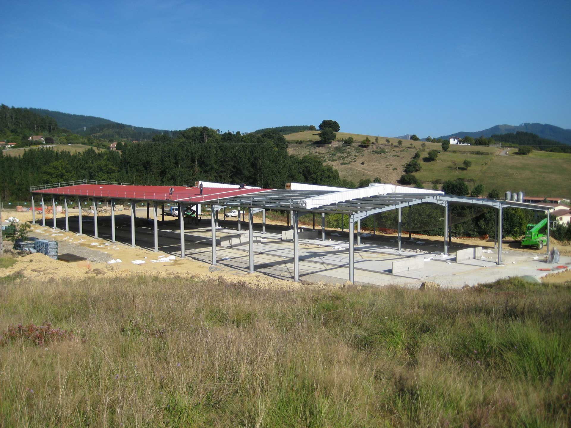 Construcciones metálicas, naves industriales