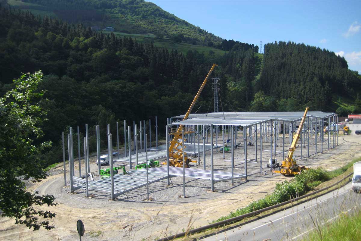 Construcciones metálicas, naves industriales